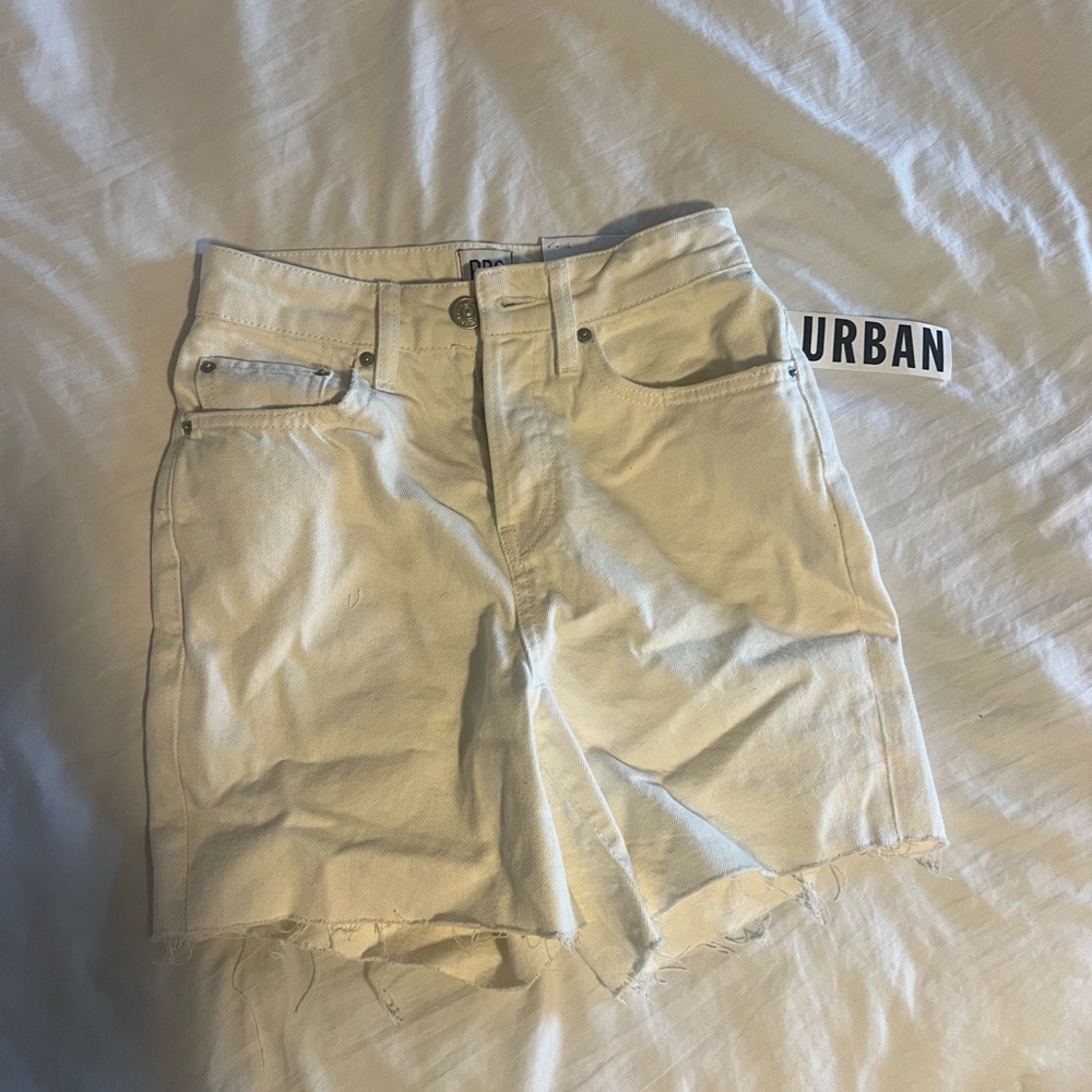 cream/white urban outfitters NWT shorts